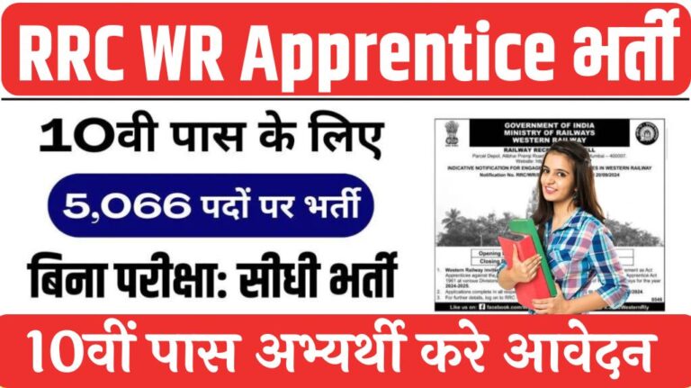 RRC WR Apprentice Vacancy 2024